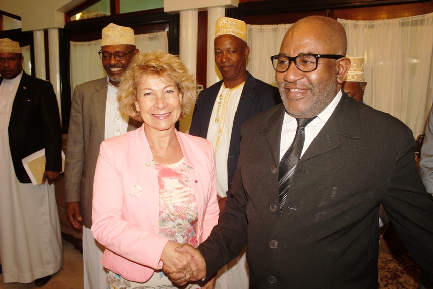 Présentation de Lettres de créance de l’Ambassadrice de France